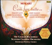 Mozart: Cosi Fan Tutte K.588 (1993) / Charles Mackerras(cond), Scottish Chamber Orchestra, Edinburgh Festival Chorus, Felicity Lott(S), etc