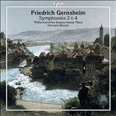 Friedrich Gernsheim: Symphonies Vol.2