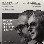 Richard Wilson, Meyer Kupferman: Concerti/Wagner, Alexander