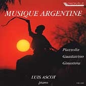 Musique Argentine - Piazzolla, Guastavino, Ginastera / Ascot