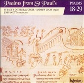 Psalms from St. Paul's Vol 2 - Psalms 18-29 / John Scott