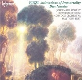 Finzi: Intimations of Immortality, Dies Natalis / Ainsley