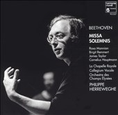 Beethoven: Missa Solemnis / Herreweghe, Mannion, et al