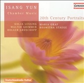 20Th Century Portraits:Isang Yun:Novellette/Duo For Cello & Harp/Violin Sonata/Etc:K.Lessing(Vn)/W.Grimmer(Vc)/H.Groschopp(P)/Etc