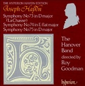 Hyperion Haydn Edition - Symphonies no 73-75 / Goodman