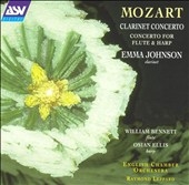 Mozart: Clarinet Concerto, etc / Johnson, Leppard