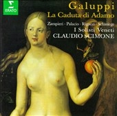 Galuppi: La Caduta di Adamo, 4 Concertos for Harpsichord and Strings / Claudio Scimone(cond), I Solisti Veneti, Mara Zampieri(S), Susanna Rigacci(S), etc Galuppi: La Caduta di Adamo, 4 Concertos for Harpsichord and Strings / Claudio Scimone(cond), I Solisti Veneti, Mara Zampieri(S), Susanna Rigacci(S), etc