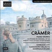 륫륤/J.B.Cramer Piano Works - 84 Etudes in 4 Books Op.50, etc[GP61314]