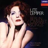 Berlin Cabaret Songs (English)