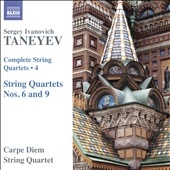ڡǥูڻͽ/Taneyev Complete String Quartets Vol.4 - No.6 &No.9[8573470]