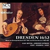 C.BERNHARD & C.HERWICH:DRESDEN 1652 :KLAUS MERTENS(Bs-Br)/HAMBURGER RATSMUSIK/SIMONE ECKERT(leader) C.BERNHARD & C.HERWICH:DRESDEN 1652 :KLAUS MERTENS(Bs-Br)/HAMBURGER RATSMUSIK/SIMONE ECKERT(leader)