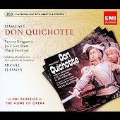 Massenet: Don Quichotte / Michel Plasson, Toulouse Capitole Orchestra & Chorus, Teresa Berganza, etc ［CD+CD-ROM］