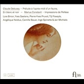 Claude Debussy: Prelude a l'apres-midi d'un Faune; En blanc et Noir; Marius Constant: Impressions de