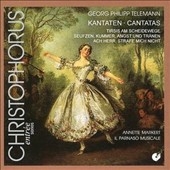 アンネッテ・マルケルト/Telemann： Cantatas； Tirsis am Scheidewege TWV20：22, Seufzen, Kummer, Angst und Tranen TWV20：67, Ach Herr, Strafe Mich Nicht TWV 7：1 / Annette Markert(Ms), Il Parnasso Musicale[CHE01252]