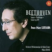 Beethoven:Piano Concerto No.4/Piano Sonatas No.8"Pathetique"/No.30:Jean-Marc Luisada(p)/Mikko Franck(cond)/Orchestre National De France