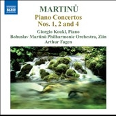 Martinu: Piano Concertos No.1, No.2, No.4