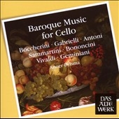 Baroque Music for Cello -Boccherini, Gabrielli, Antoni, Sammaritini, Bononcini, Vivaldi, Geminiani / Anner Bylsma(vc)