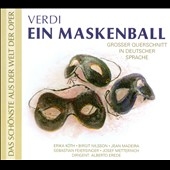 Verdi: Un Ballo in Maschera (in German/Highlights) / Alberto Erede, Bavarian Radio Symphony Orchestra, Erika Koth, etc