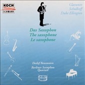 The Saxophone / Detlef Bensmann, Berliner Saxophone Quartett