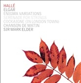 ޡ/Elgar Enigma Variations Op.36, Serenade for Strings Op.20, Cockaigne Op.40, Pieces Op.15-2, Enigma Variations Op. 36 Original Finale (2002) / Mark Elder(cond), Halle Orchestra [CDHLL7501]