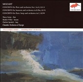 MOZART:FLUTE CONCERTO NO.1/BASSOON CONCERTO K.191/CONCERTO FOR FLUTE & HARP K.299:THIERRY FISCHER(fl/cond)/MATTHEW WILKIE(fg)/CHARLOTTE SPRENKELS(hrp)/SANDOR VEGH(cond)/CHAMBER ORCHESTRA OF EUROPE MOZART:FLUTE CONCERTO NO.1/BASSOON CONCERTO K.191/CONCERTO FOR FLUTE & HARP K.299:THIERRY FISCHER(fl/cond)/MATTHEW WILKIE(fg)/CHARLOTTE SPRENKELS(hrp)/SANDOR VEGH(cond)/CHAMBER ORCHESTRA OF EUROPE