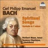 C．P．E．Bach: Spirtual Songs CD