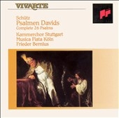 Sch》z: Psalmen Davids / Bernius, Musica Fiata K罵n