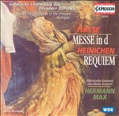 Hasse: Mass in D; Heinichen: Requiem Hasse: Mass in D; Heinichen: Requiem