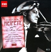Jascha Heifetz -The Master Violinist: J.S.Bach, Mozart, Sibelius, Tchaikovsky, etc (1925-51) ＜限定盤＞