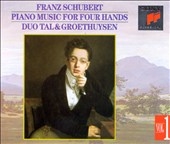 Schubert: Piano Music Four Hands Vol 1 / Tal & Groethuysen
