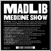 Medicine Show : The Brick Medicine Show : The Brick