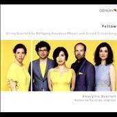 Yellow - String Quartets by Wolfgang Amadeus Mozart and Arnold Schoenberg Yellow - String Quartets by Wolfgang Amadeus Mozart and Arnold Schoenberg