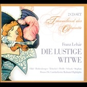 Lehar: Die Lustige Witwe / Wilhelm Stephan, Hamburg Symphony Orchestra, Anneliese Rothenberger, Rudolf Schock, etc