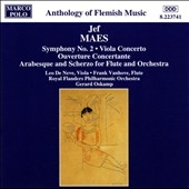 Maes: Symphony no 2, Viola Concerto / Oskamp, Flanders PO Maes: Symphony no 2, Viola Concerto / Oskamp, Flanders PO
