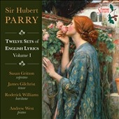 パリー: イギリスの抒情詩による12の歌曲集 第1集