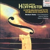 Hoffmeister: Double Bass Quartets / Duka, Sebestyen, et al