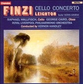 Finzi: Cello Concerto; Leighton: Suite / Wallfisch, Handley