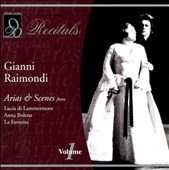 Recitals - An Evening with Gianni Raimondi Vol 1