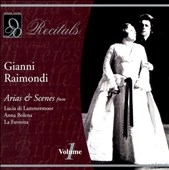 Recitals - An Evening with Gianni Raimondi Vol 1 Recitals - An Evening with Gianni Raimondi Vol 1
