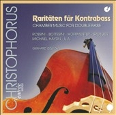 Rarities for Contrabass; Bottesini, Sperger, Beethoven, Hoffmeister, etc / Gerhard Dzwiza(cb), Klaus Stoppel(vn), Celine Dutilly(p), etc