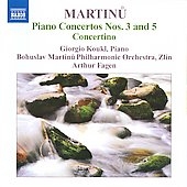 Martinu: Piano Concertos No.3, No.5, Piano Concertino H.269