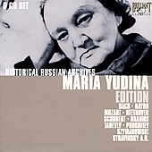 マリア・ユーディナ/Historical Russian Archive -Maria Yudina Edition: J.S.Bach,  Haydn, Mozart, Liszt, etc