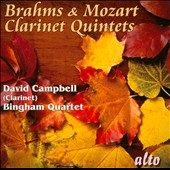デヴィッド・キャンベル/Brahms： Clarinet Quintet Op.115； Mozart： Clarinet Quintet K.581[ALC1161]
