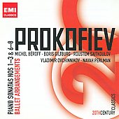 Prokofiev: Piano Sonatas No.1-No.3, No.6-No.8, Ballet Arrangements, etc Prokofiev: Piano Sonatas No.1-No.3, No.6-No.8, Ballet Arrangements, etc