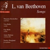 Beethoven: Songs / Marjanne Kweksilber Beethoven: Songs / Marjanne Kweksilber
