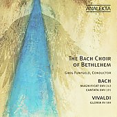 J.S.Bach: Magnificat BWV.243; Vivaldi: Gloria RV.589, etc / Greg Funfgeld, Bach Choir of Bethlehem, etc J.S.Bach: Magnificat BWV.243; Vivaldi: Gloria RV.589, etc / Greg Funfgeld, Bach Choir of Bethlehem, etc