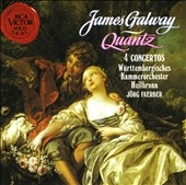 Quantz: Flute Concertos:James Galway(fl)/Jorg Farber(cond)/Wurttembergisches Chamber Orchestra of Heilbronn