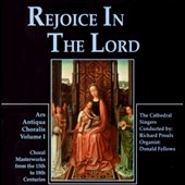 Ars Antiqua Choralis Vol 1 - Rejoice in the Lord / Proulx