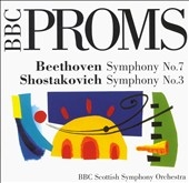 Beethoven: Symphony no 7; Shostakovich: Symphony no 3 / Vanska, BBC Scottish SO