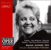 Beethoven: Fidelio; Wagner: Die Walkure; R.Strauss: Salome; etc / Ursula Schroder-Feinen, etc Beethoven: Fidelio; Wagner: Die Walkure; R.Strauss: Salome; etc / Ursula Schroder-Feinen, etc